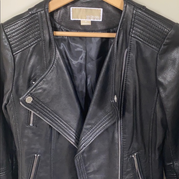Michael By Michael Kors leather jacket - Picture 8 of 8